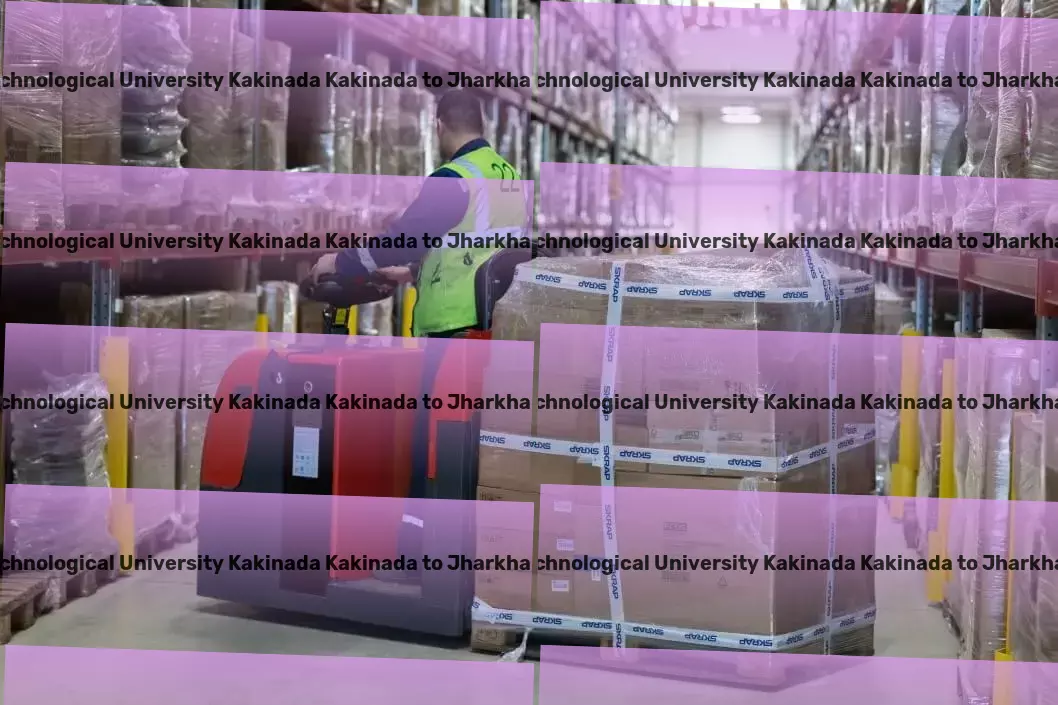 Jawaharlal Nehru Technological University Kakinada Kakinada to Jharkhand Luggage Courier Direct cargo solutions