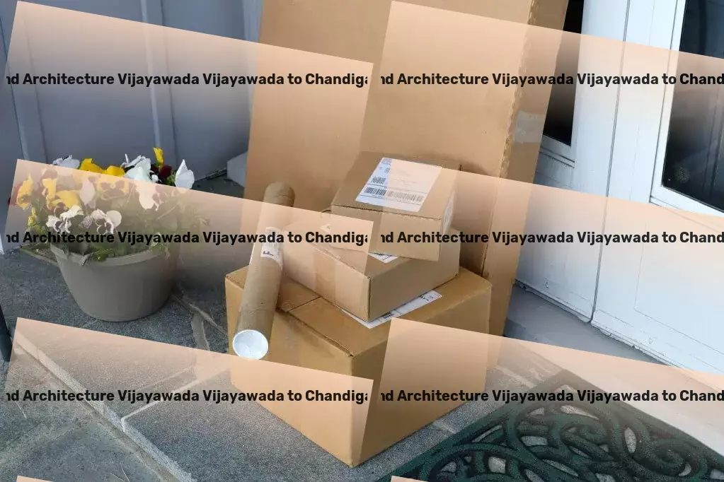 School Of Planning And Architecture Vijayawada Vijayawada to Chandigarh Courier And Parcel Household goods shipping